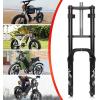 image:image26 x 40 inch Fat Tire Oil Spring Suspension Fork  180mm Travel 135mm Spacing Hub 9mm QR Double Crown Shock Front Fork Fit for Fat Snow Beach Ebikes